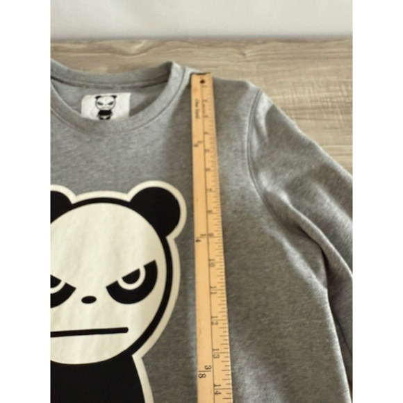Hipanda Crewneck Long Sleeve Pullover Sweatshirt - Gray - Size XL - Picture 3 of 9